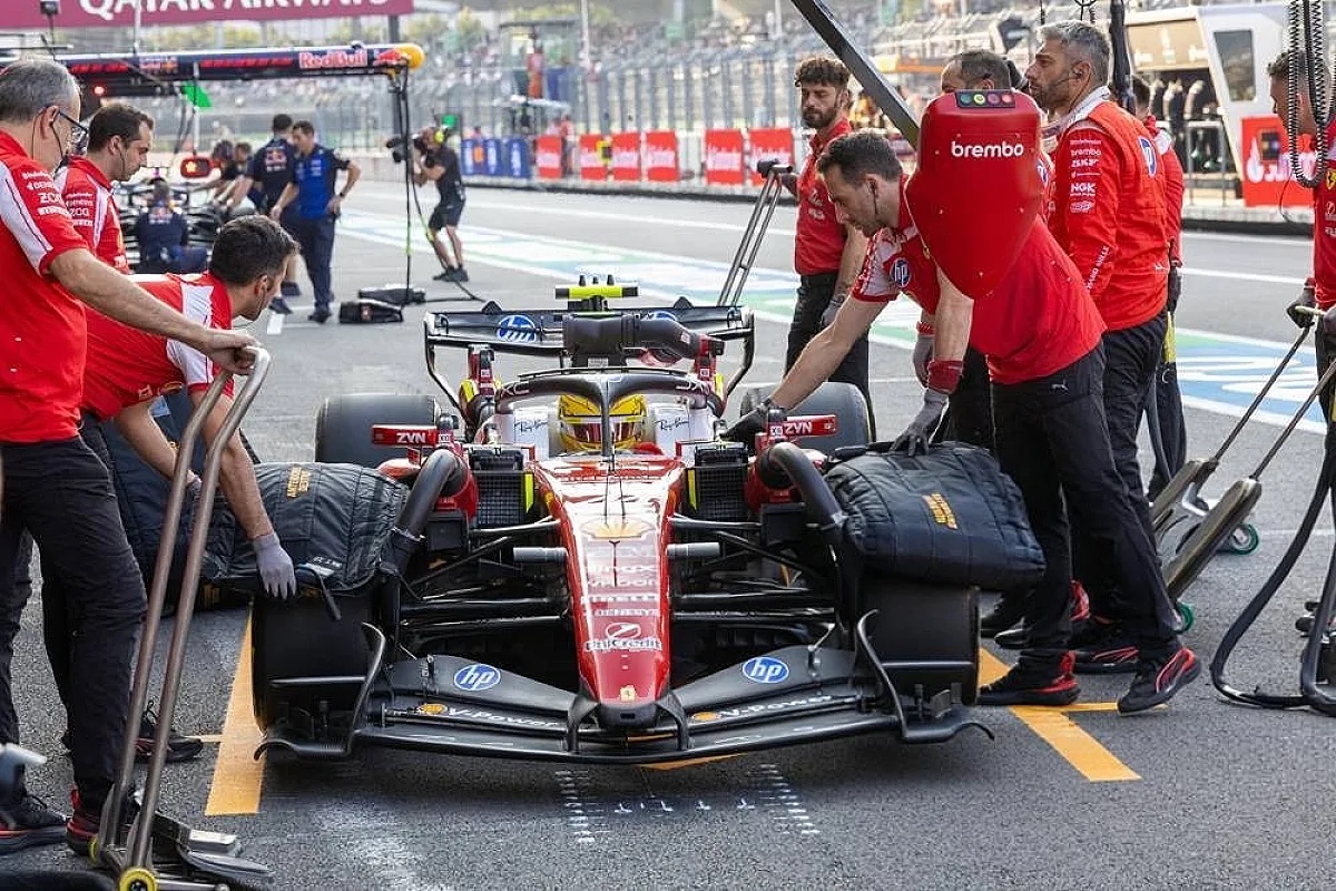 Lewis Hamilton struggles with Ferrari engine power loss in Mexican GP practice
