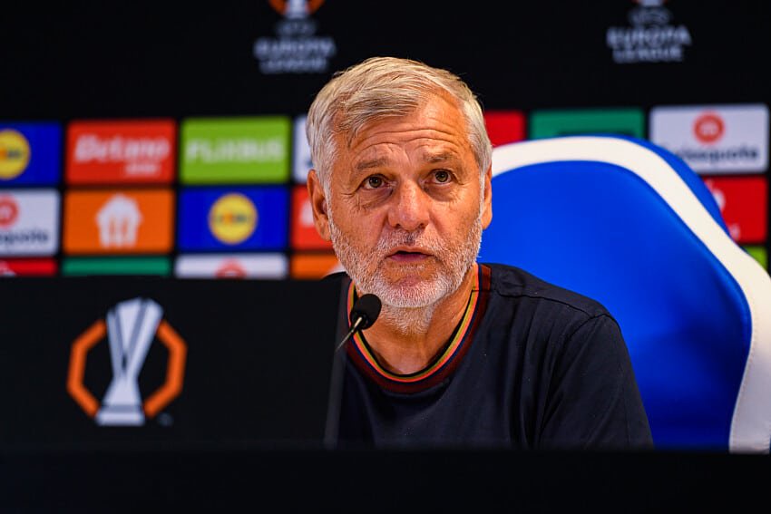 Bruno Genesio (OM) en conférence de presse