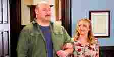 Will Sasso as Jim and Emily Osment as Mandy in Young Sheldon