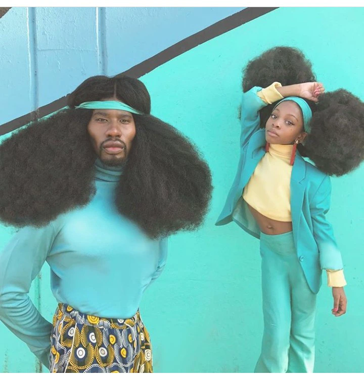 Meet the man with the longest hair in the world together with his family (photos)