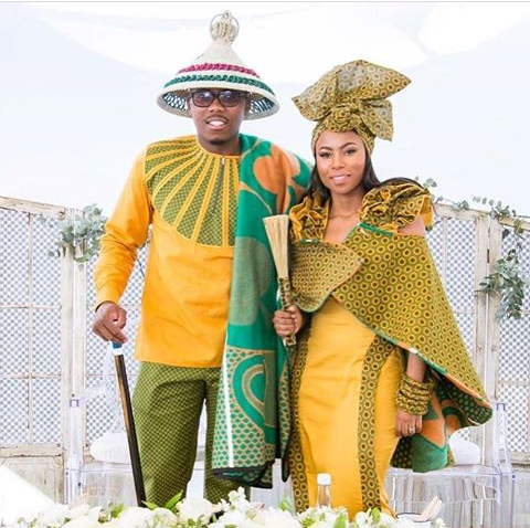 shweshwe attire for couples