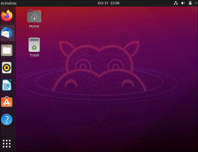 Ubuntu GNOME desktop