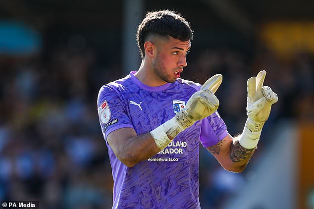 Wyll Stanway kept a clean sheet against Newport (Lee Keuneke/PA)