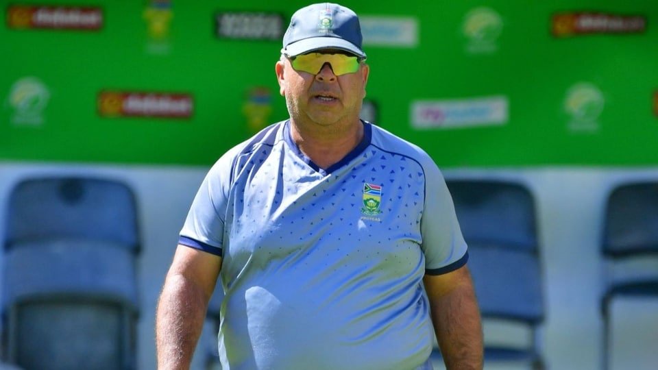 Shukri Conrad's 73.91% win rate puts him ahead of South Africa's past Test coaches. (X Image/@ProteasMenCSA)