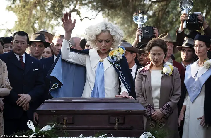 Tatiana Maslany's role as 'Sister Alice' in the HBO reboot of Perry Mason is based on Sister Aimee Semple McPherson, a celebrity preacher in the 1920s who performed miracle 'healings', spoke in tongues and delivered powerful, theatrical sermons across the United States