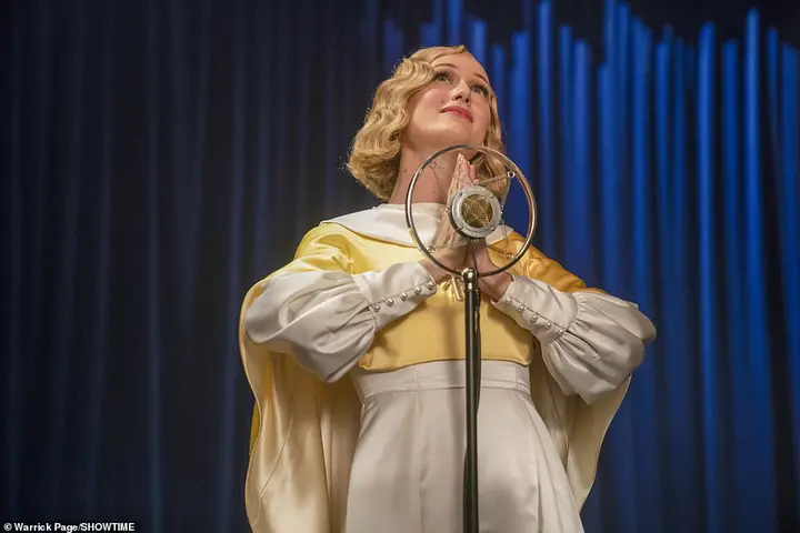 Kerry Bishé (above) evokes Sister Aimee Semple McPherson in her role as 'Sister Molly' on Showtime's, 'Penny Dreadful: City of Angels.' In the series, 'Sister Molly' is a radical preacher who broadcasts the gospel on her fictional radio program, 'Joyful Voices.' In real life, Sister Aimee became the first evangelist to pioneer radio as a means of drawing new sheep to her flock