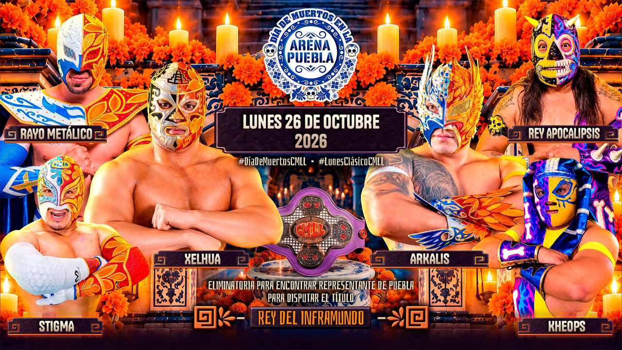 CMLL Lunes Clásico Results (10/26/2026)