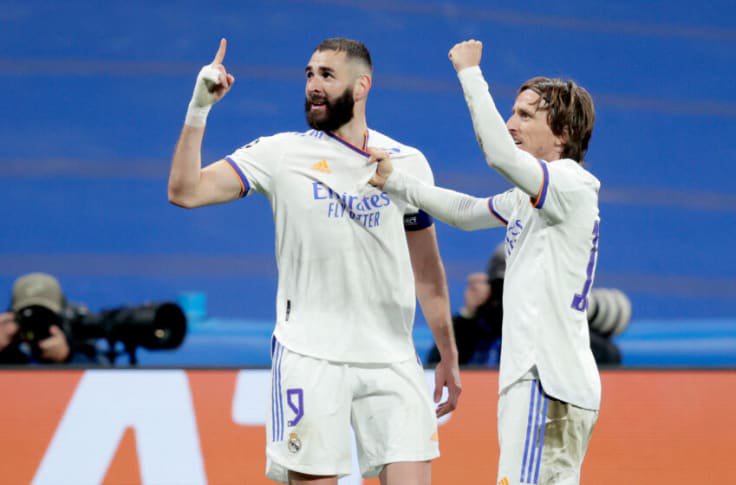 Real Madrid, Karim Benzema, Luka Modric (Photo by David S. Bustamante/Soccrates/Getty Images)