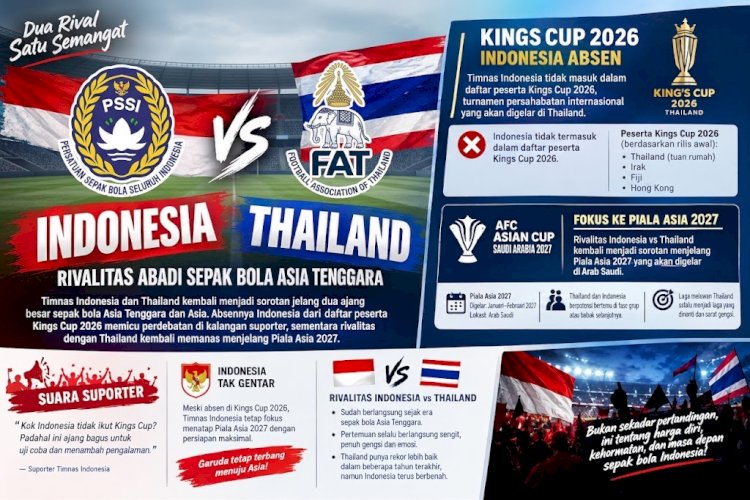 FAT Dikritik Pilih Brunei Lawan Thailand di King's Cup 2026