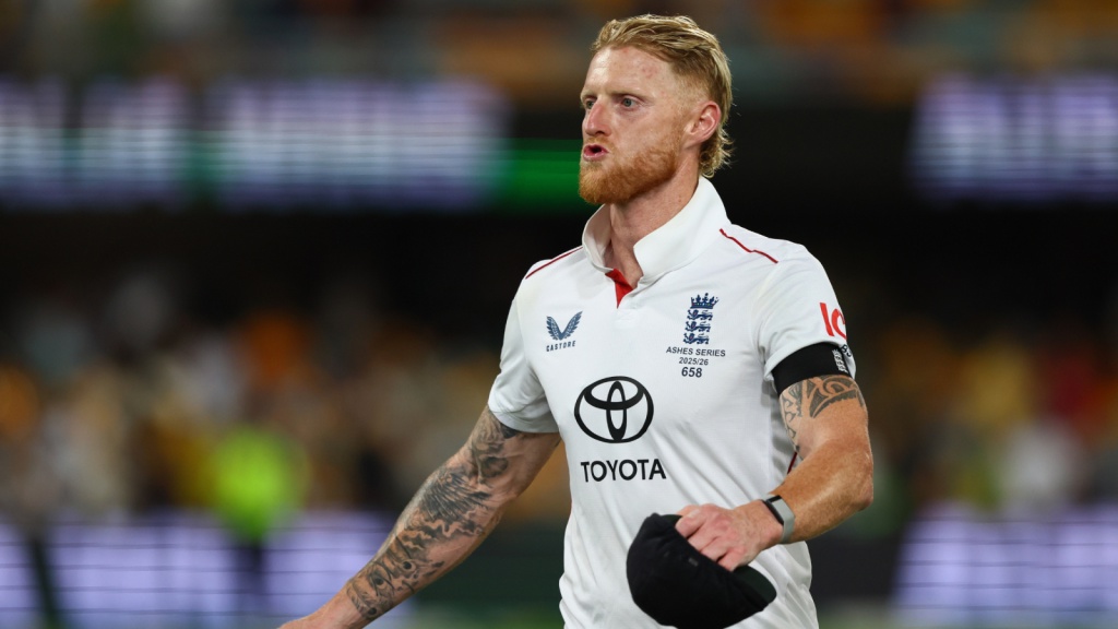 England skipper Ben Stokes during second Ashes vs Australia Test at Gabba. (PHOTO: AP)