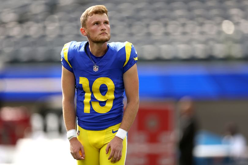 Blake Grupe was listed as doubtful with a knee injury
