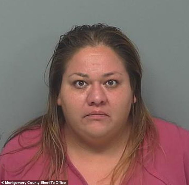 Tania Garcia, 37, was arrested and charged with felony Injury to a child and unlawful restraint