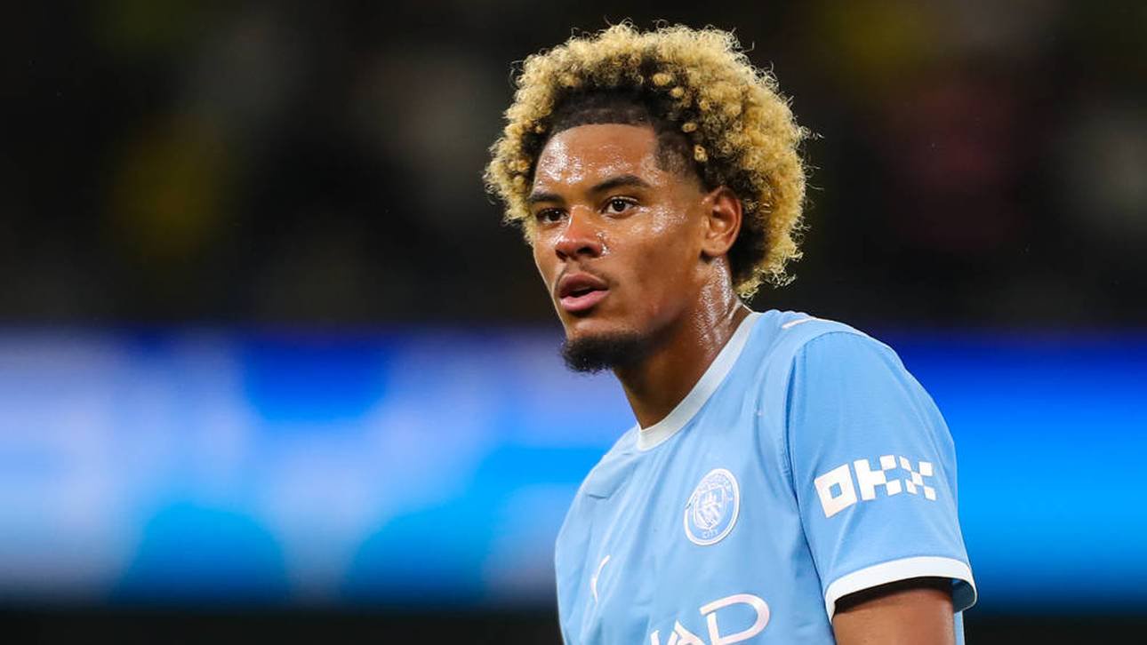 Floyd Samba steht in der Champions League in der Startelf von Manchester City