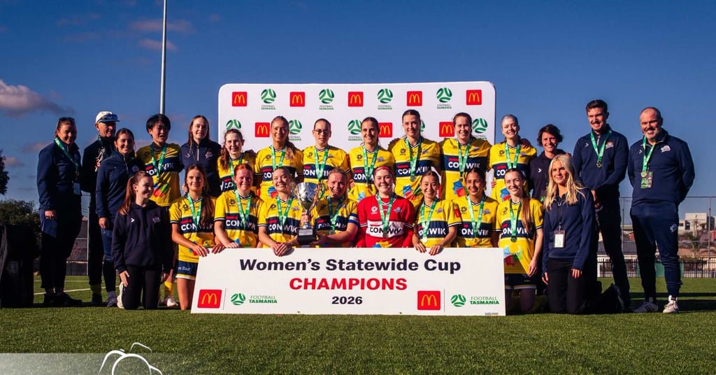 Tom Ballantyne enjoyed success with the men’s and women’s teams at Davenport City. Photo: Facebook/Devonport Strikers