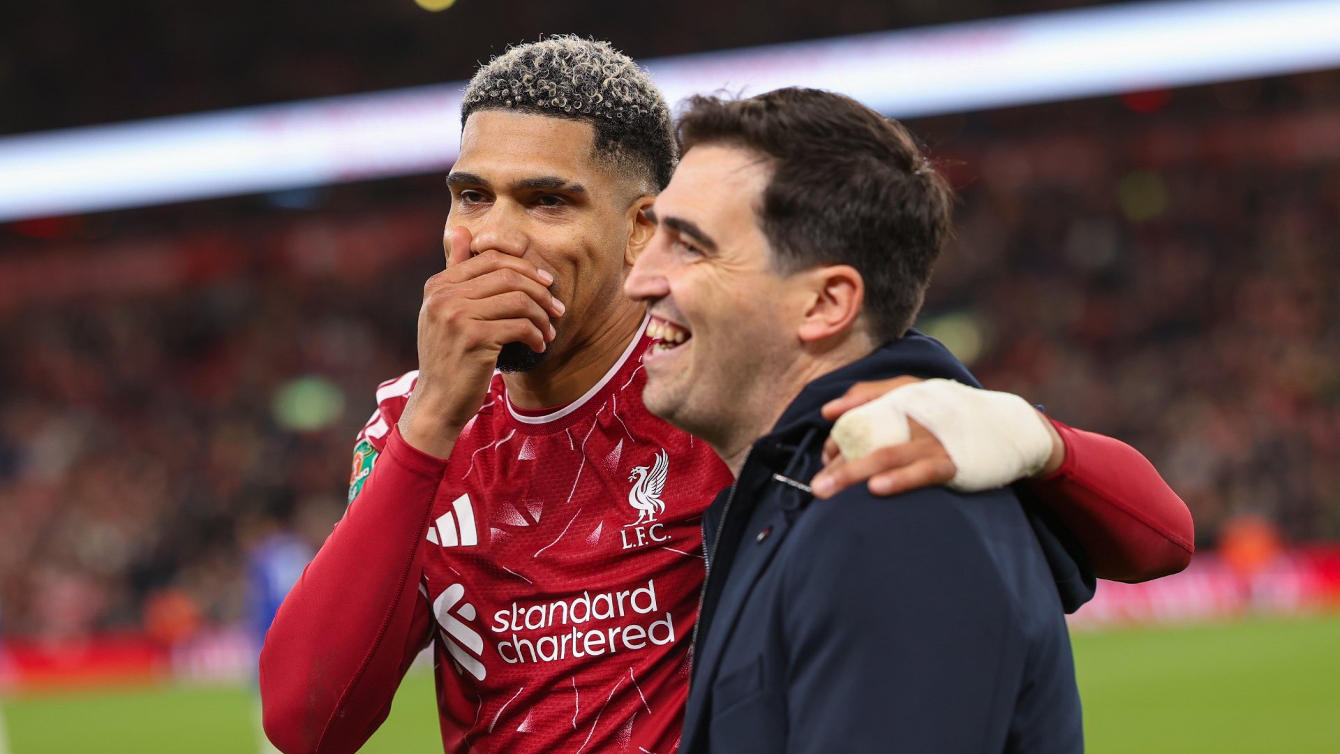 Iraola glad to build positive Anfield energy as Liverpool overcome Chelsea