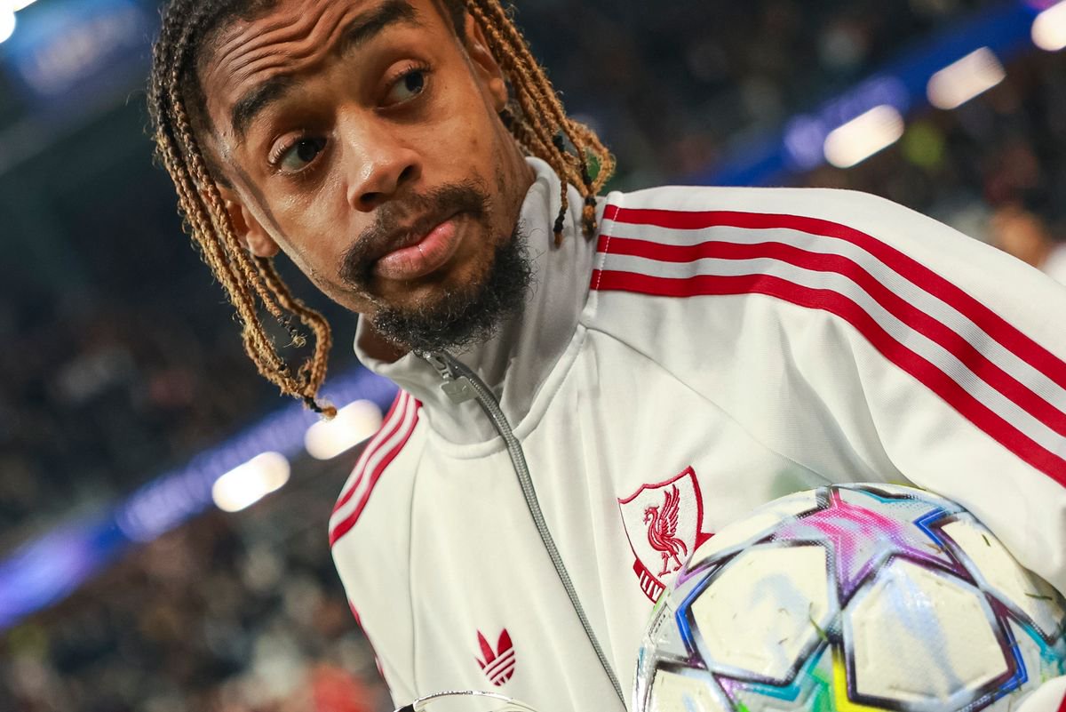 Bradley Barcola of Liverpool following the UEFA Champions League match against LASK on October 14 2026 in Austria