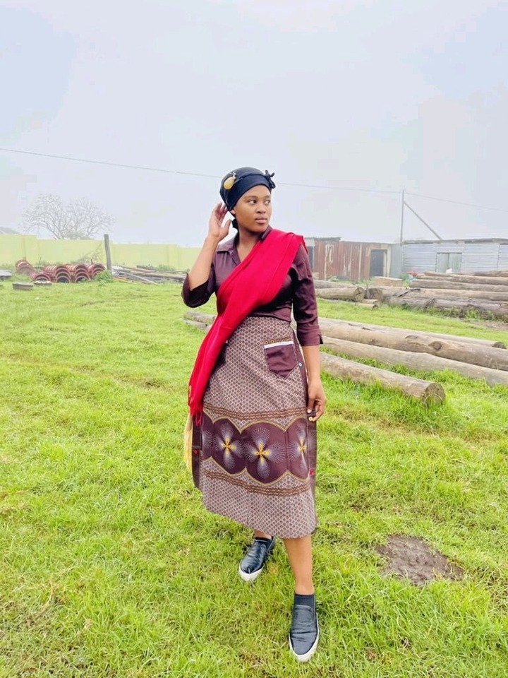 Former Isibaya actress, Asavela Mngqithi, got married on Good Friday ...