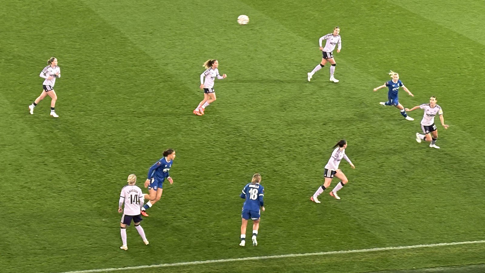 Everton Women v Newcastle United Women Subway Players Cup Goodison Park