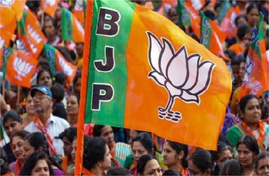 a senior bjp leader openly indulged in hooliganism