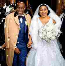 Rita Dominic and Fidelis Anosike wedding picture