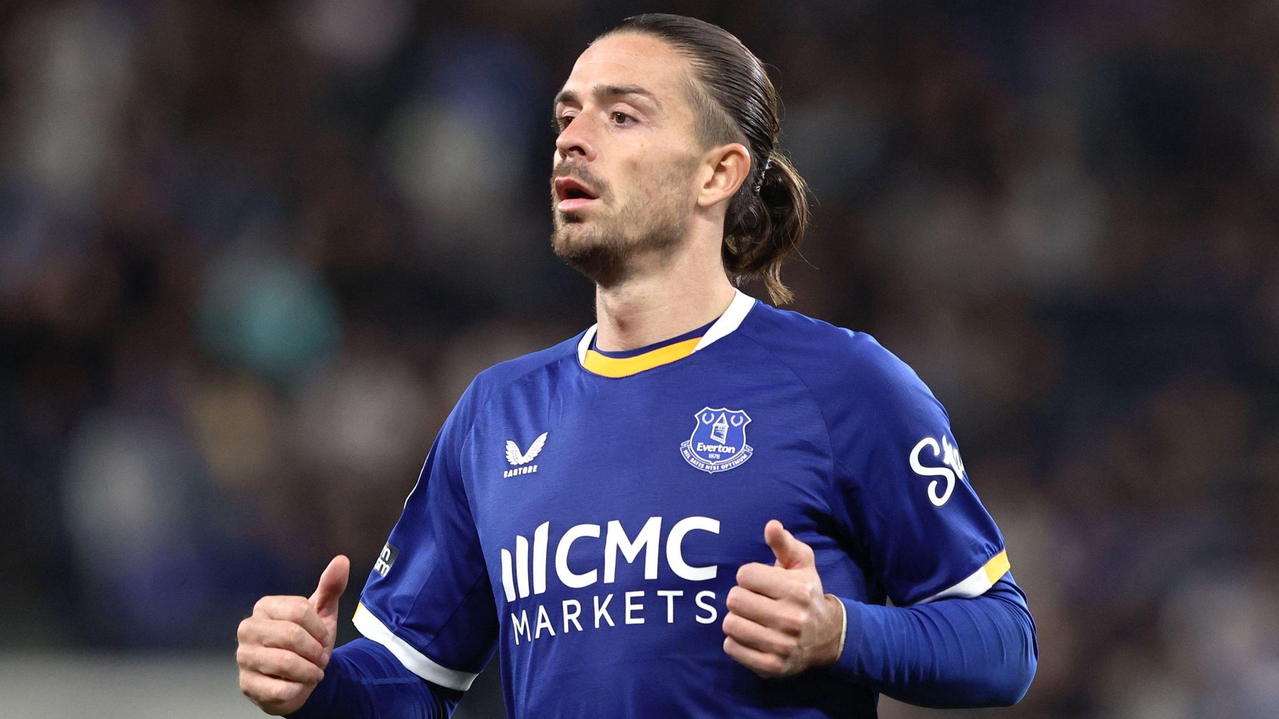 Jack Grealish was dropped from Everton's squad to face Newcastle United in The Carabao Cup for "a breach of club" discipline.