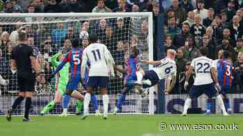 Tottenham 2-0 Crystal Palace: Spurs cruise to comfortable home win - as it happened