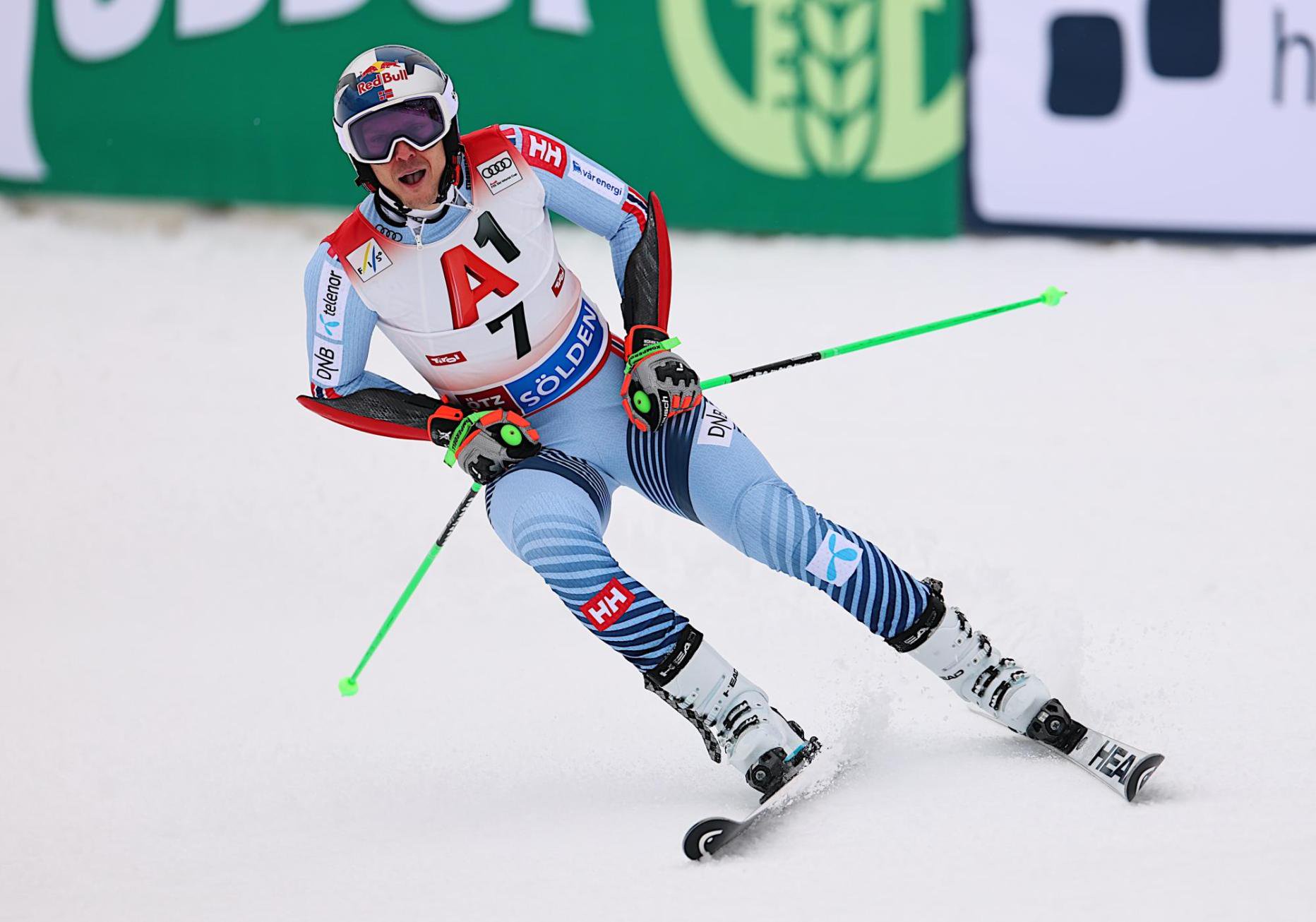 FIS Alpine Skiing World Cup in Soelden - Men's Giant Slalom