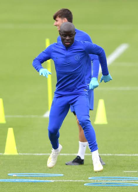 N'golo Kante Back In Chelsea Training After Lengthy Injury Spell