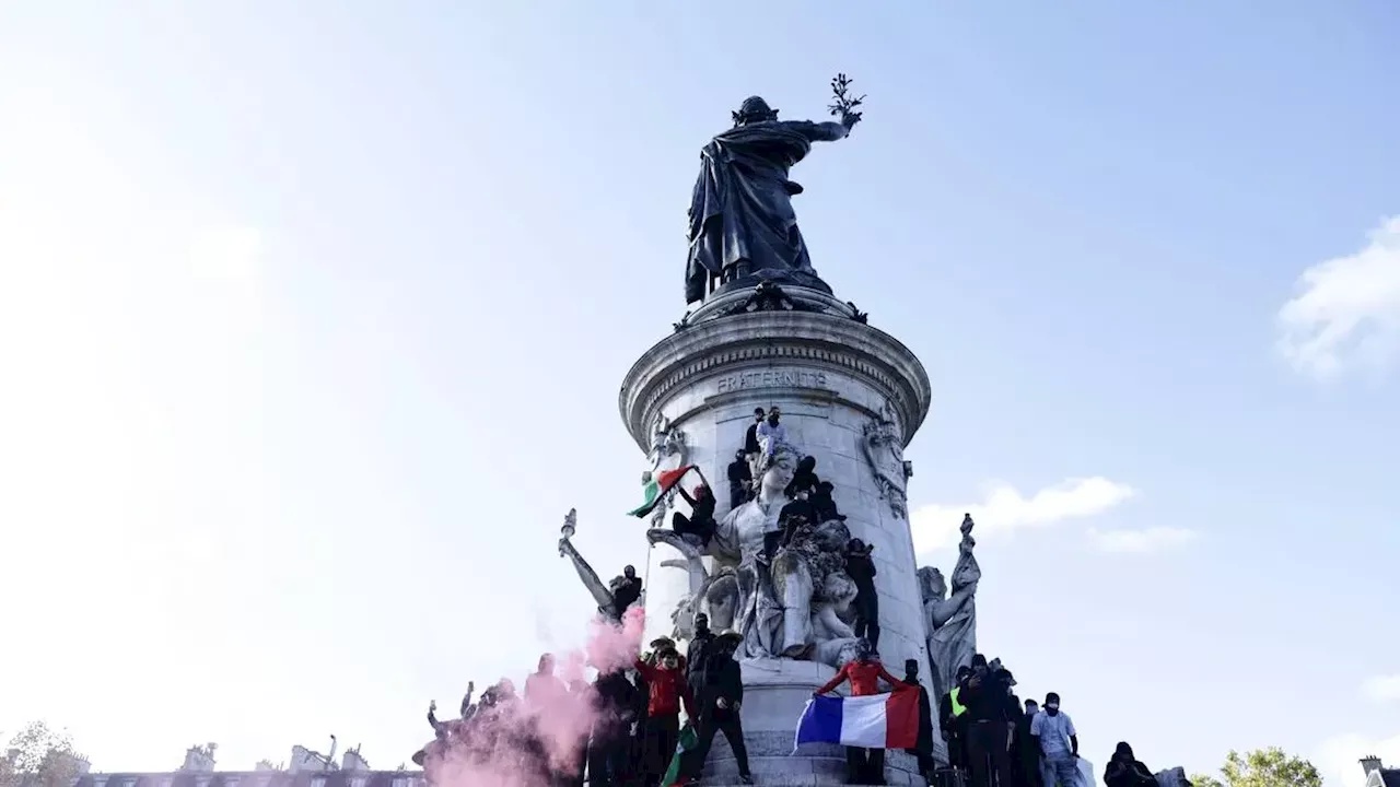 Massenproteste in Frankreich: Zehntausende demonstrieren gegen...