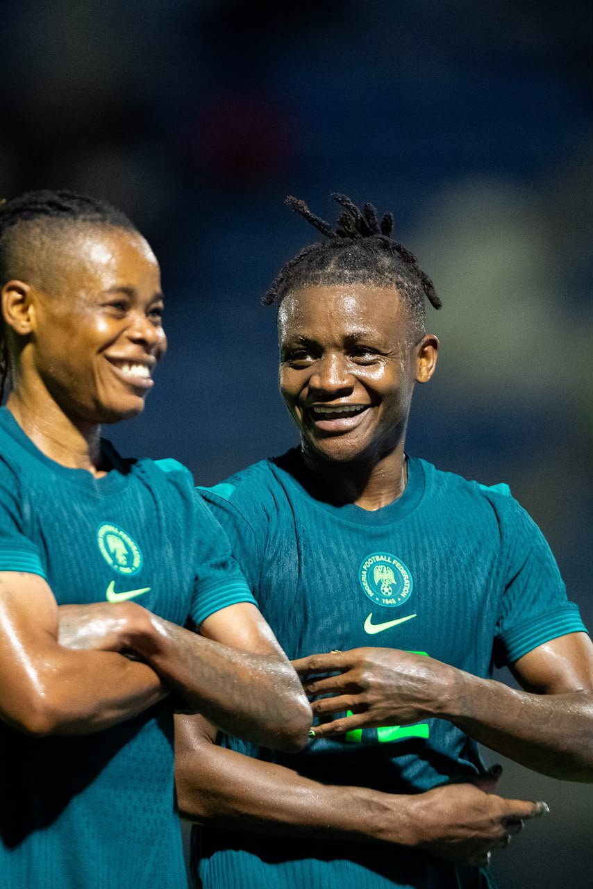 Nigeria's Super Falcons in the Olympics Qualifiers vs Comoros