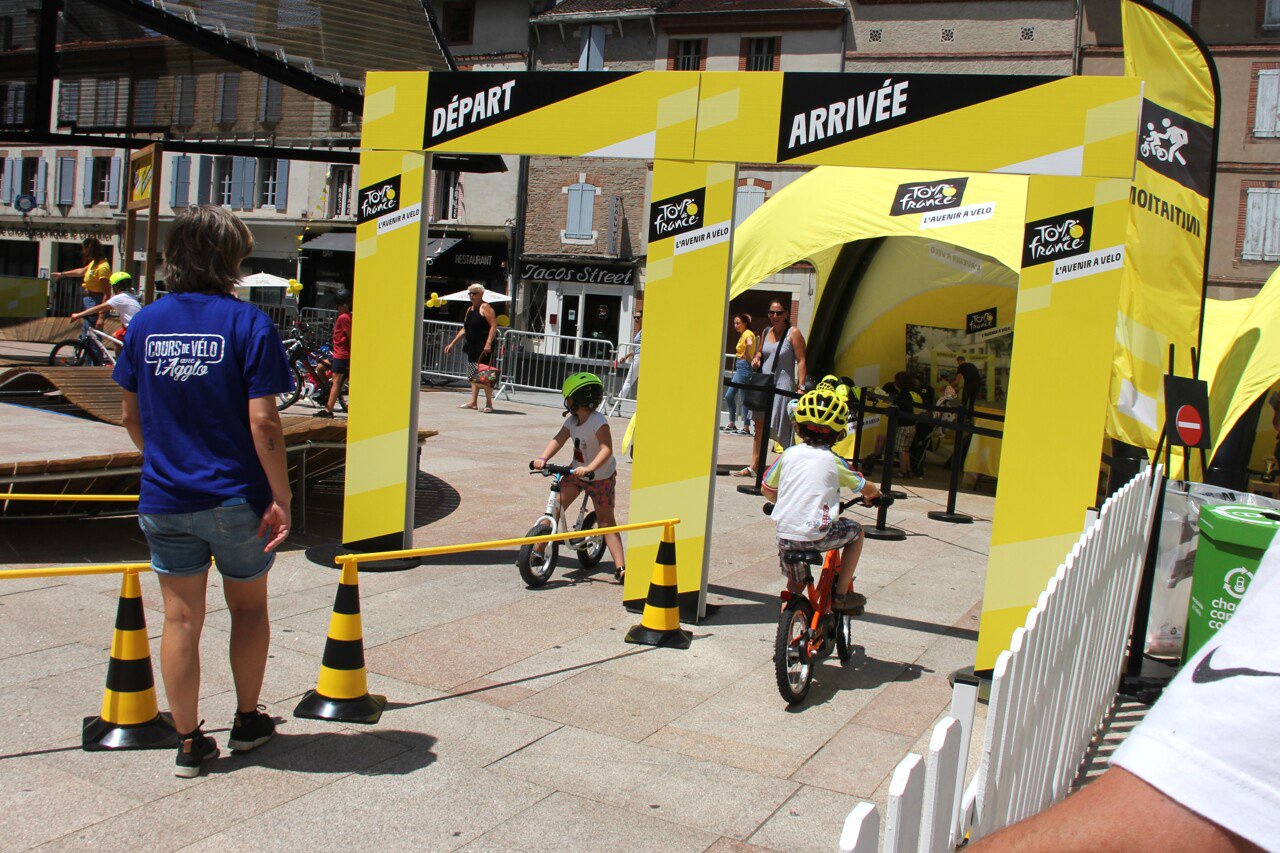 Albi avait fêté le vélo pendant trois jours n 2019 à l'occasion d'un long passage du Tour de France. On remet ça en 2027 ?