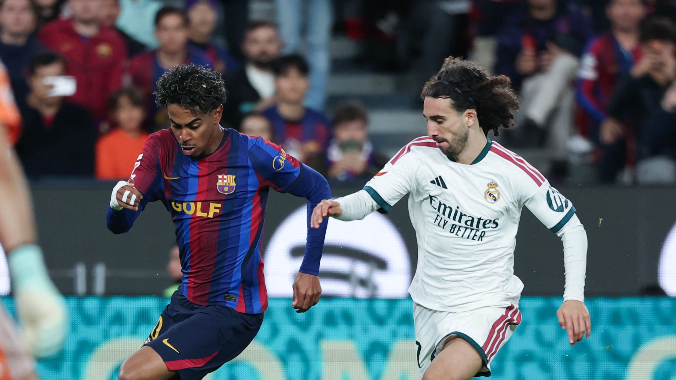 Cucurella imposes his dominance on Yamal, and Rodri fails to set the tempo