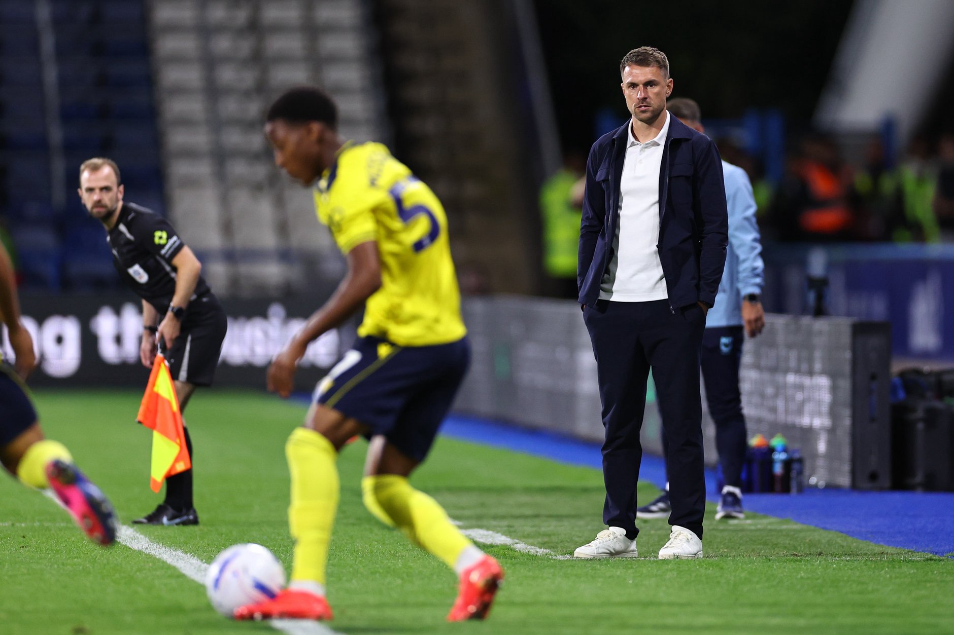 Aaron Ramsey as Oxford boss
