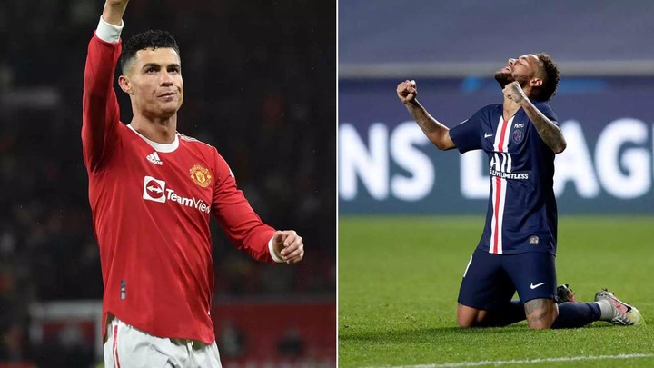 Manchester United have been linked with Neymar as Cristiano Ronaldos replacement