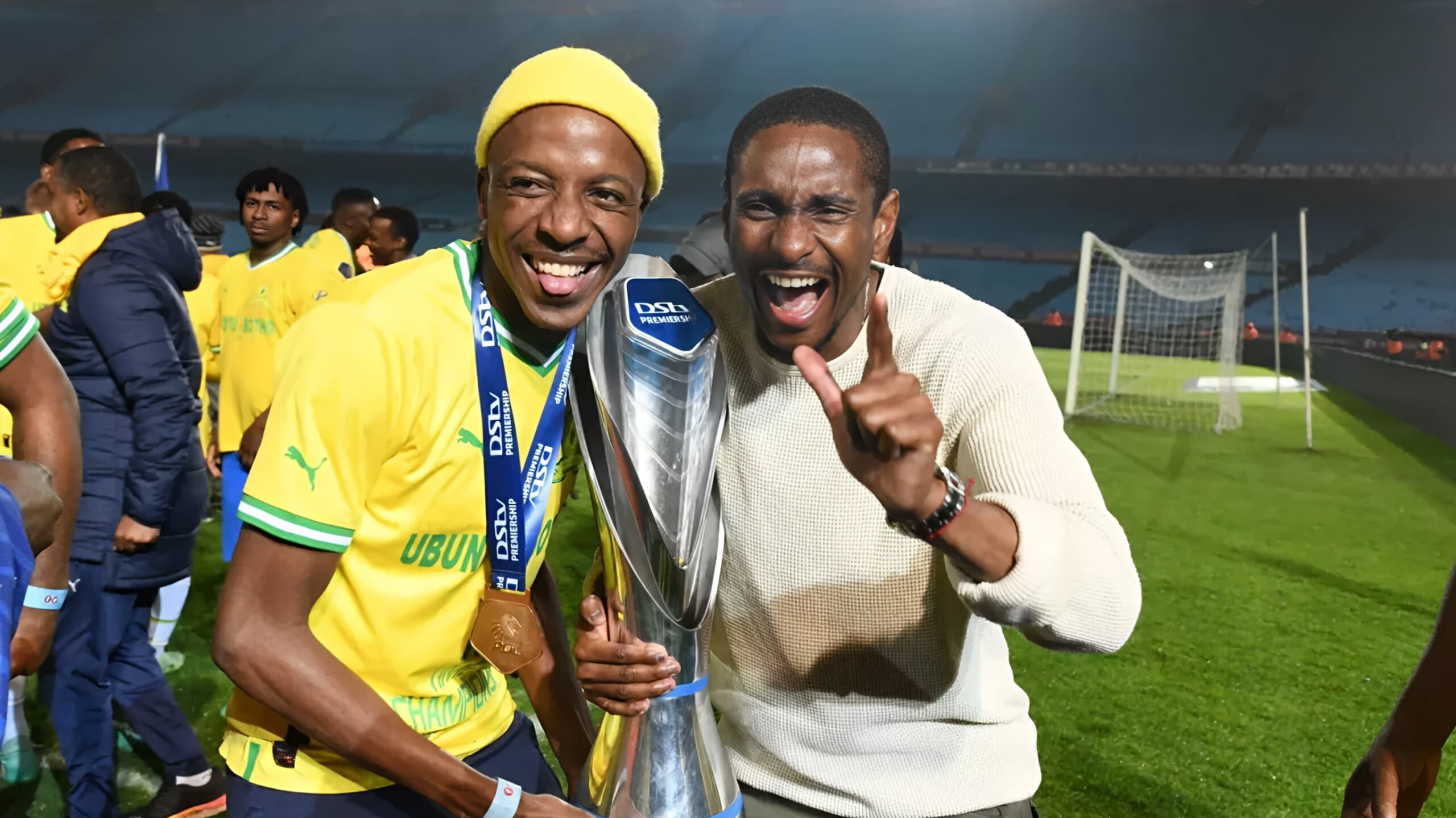 Rulani Mokwena and Khuliso Mudau