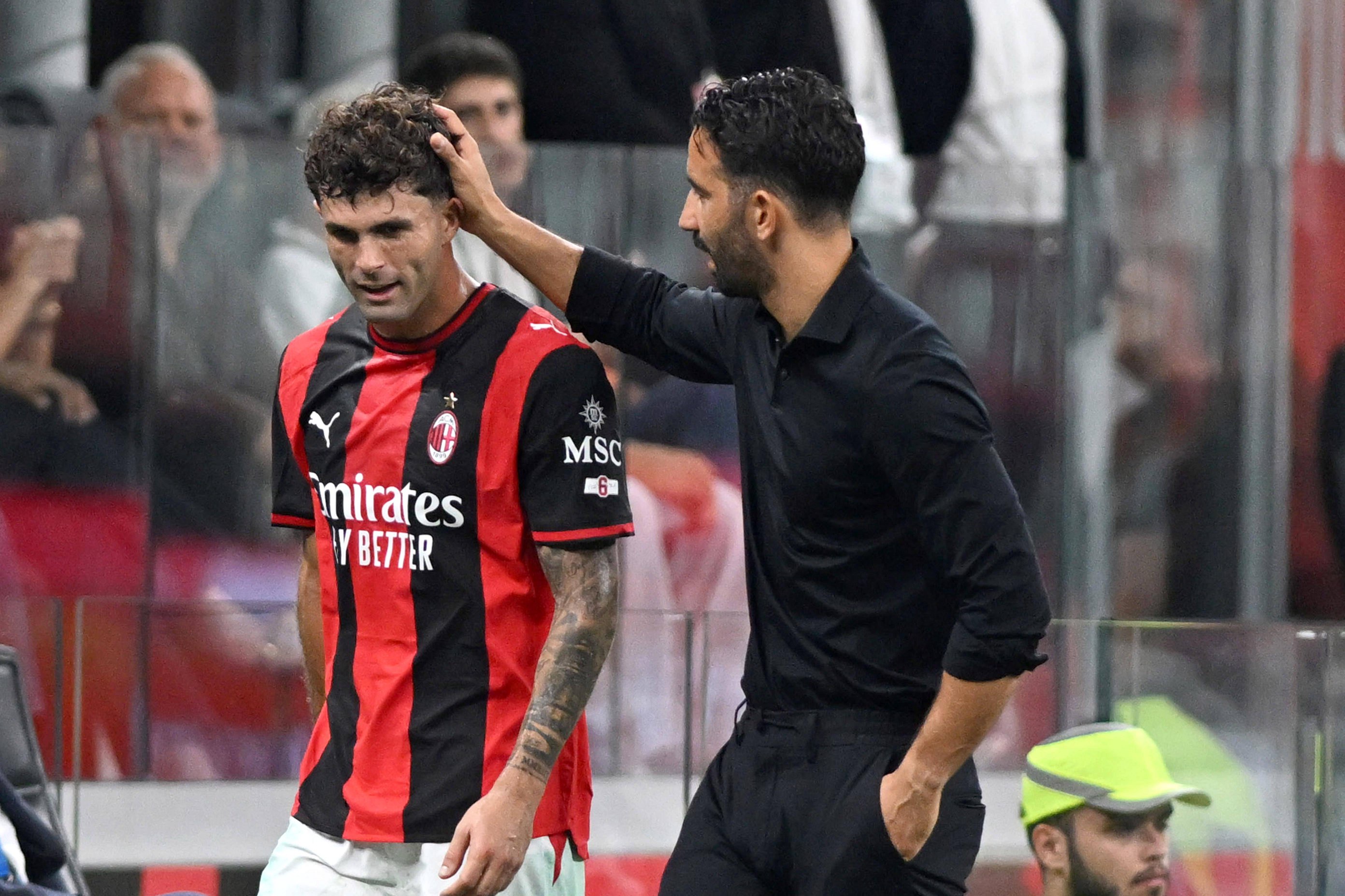 Christian Pulisic (Milan), 28 anos, valor de mercado de €35 M