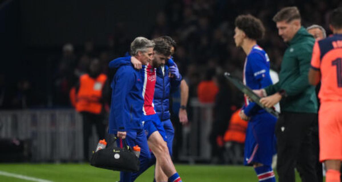 La blessure de Kvara face au Barça