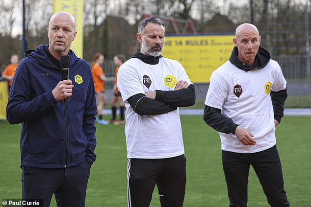 The son of Johan opened the pitch in a joint venture between the Cruyff Foundation and Foundation 92