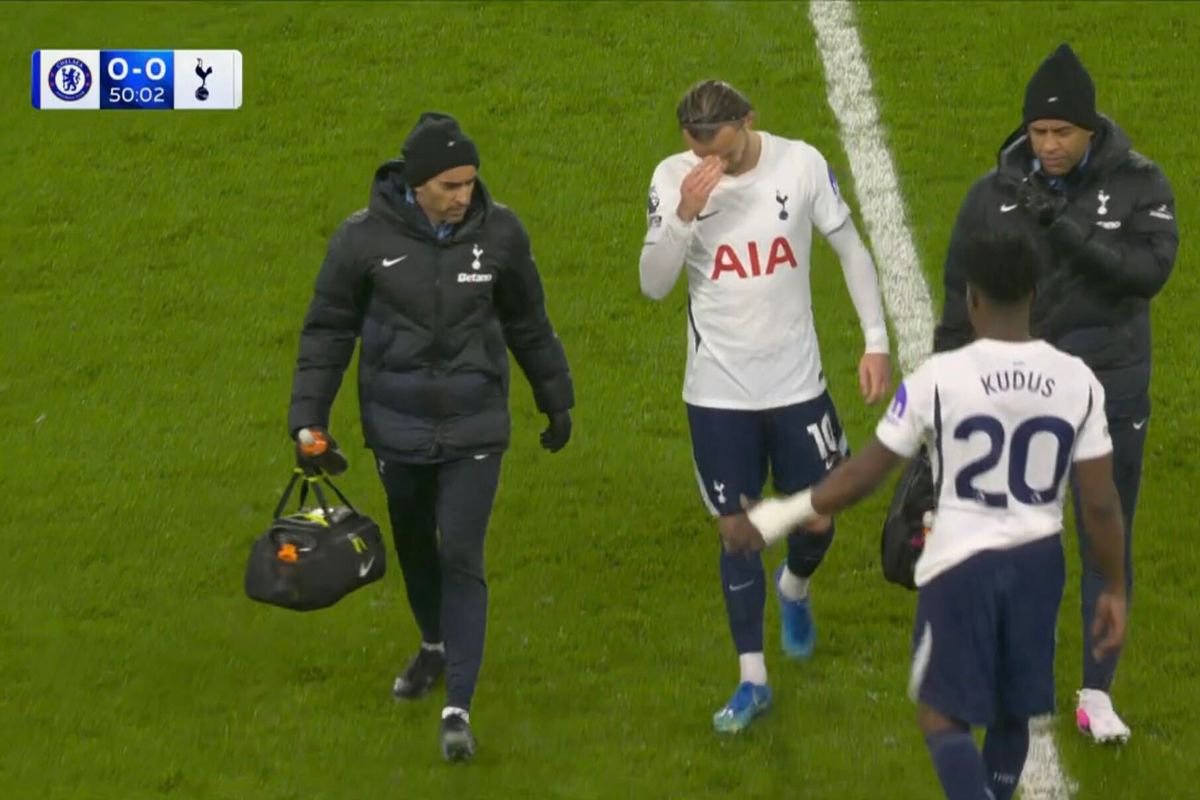 James Maddison was emotional as he came off with a new injury