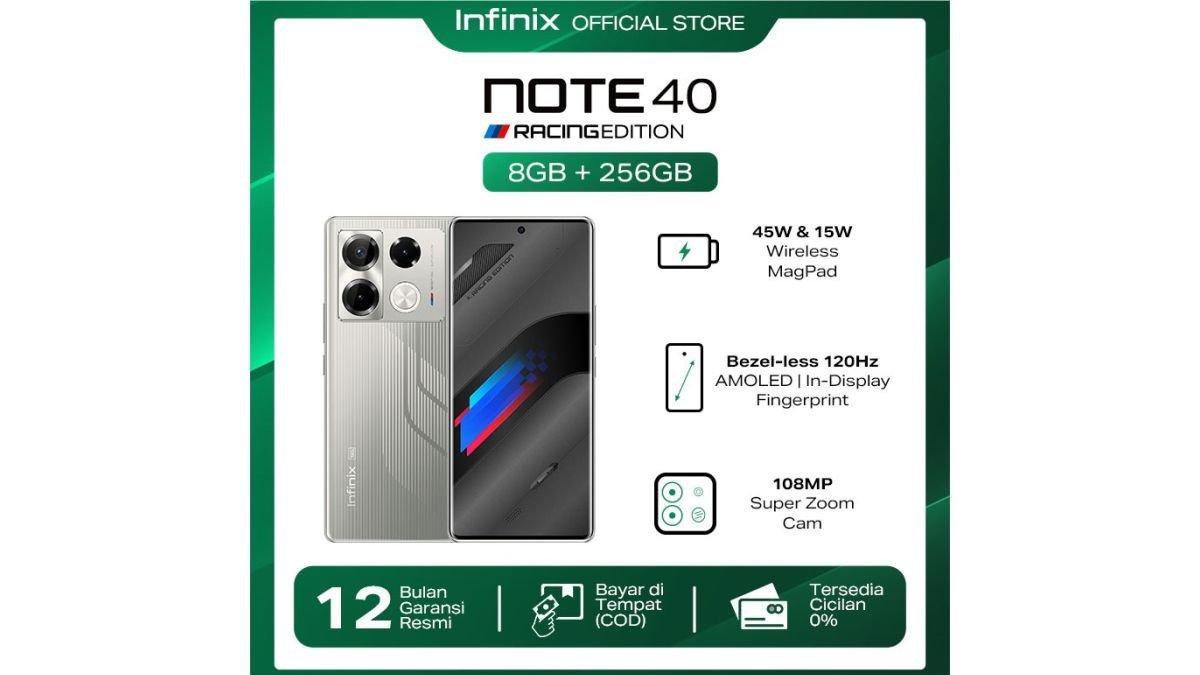 Infinix NOTE 40 Racing Edition