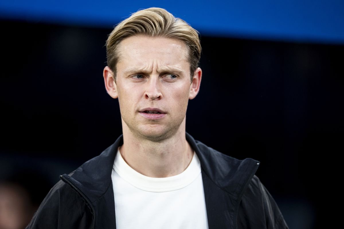 Frenkie de Jong of FC Barcelona during the UEFA Champions League match between FC Barcelona and Feyenoord at Camp Nou