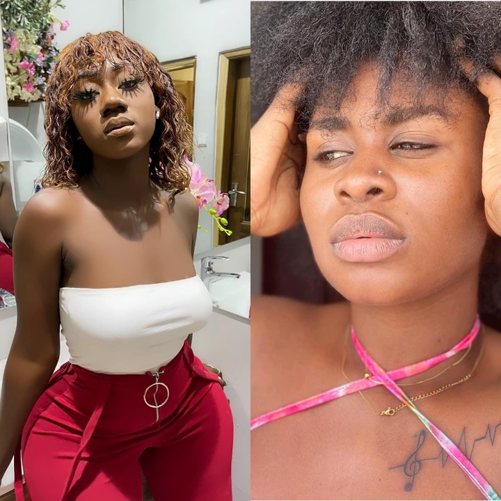 No makeup Photos of Hajia Bintu and Yaa Jackson, who looks more beautiful (photos)