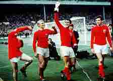 Sir Geoff Hurst's hat-trick secured England the 1966 World Cup