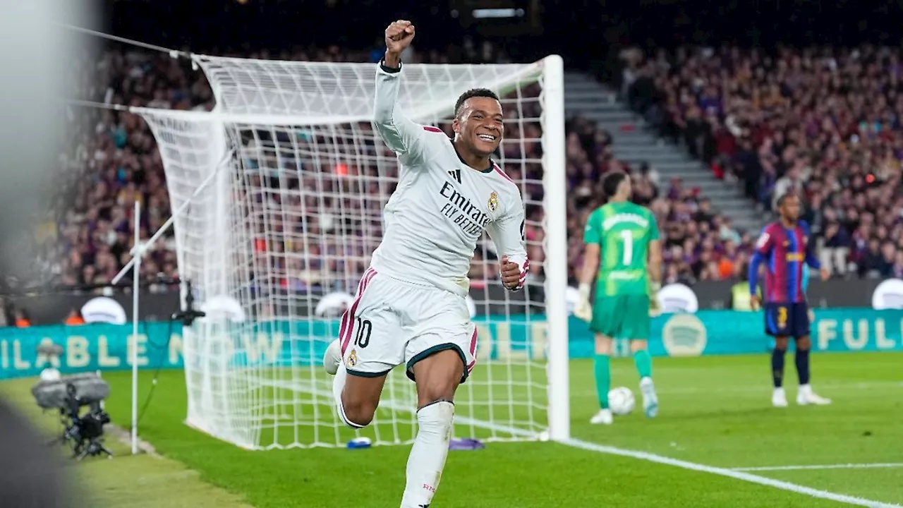 Real Madrid besiegt FC Barcelona dank Mbappé-Doppelpack mit 2:1 im Clásico