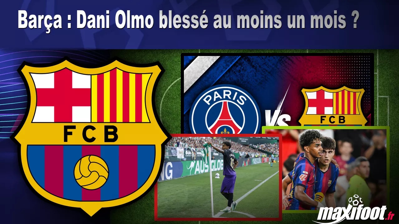 Dani Olmo to Miss El Clásico After Injury Against PSG