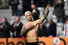 Newcastle United midfielder Joelinton. (Photo by Stu Forster/Getty Images)