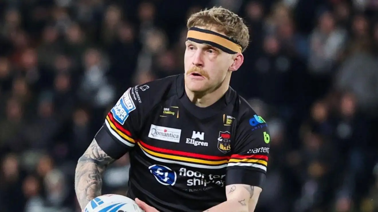Joe Keyes in action for Bradford Bulls in 2026