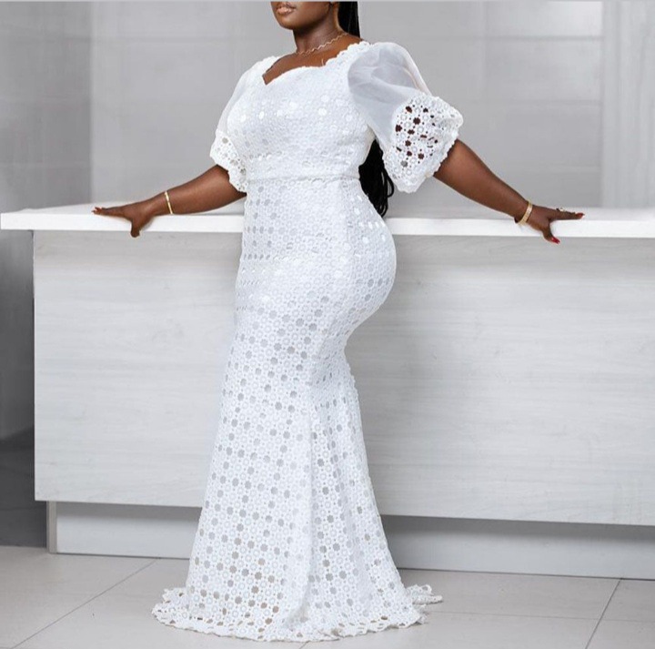 White lace styles hot sale for wedding