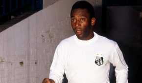 A photo of Pele at Santos.