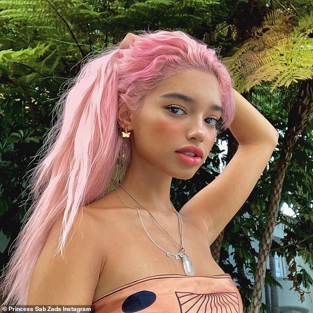 Sab is a model, influencer and singer